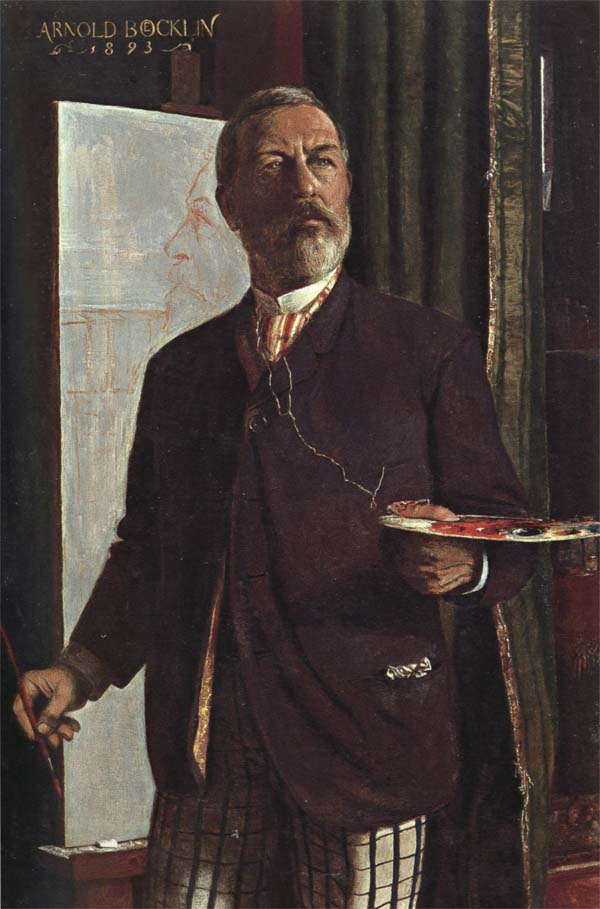 Self-Portrait in his Studio